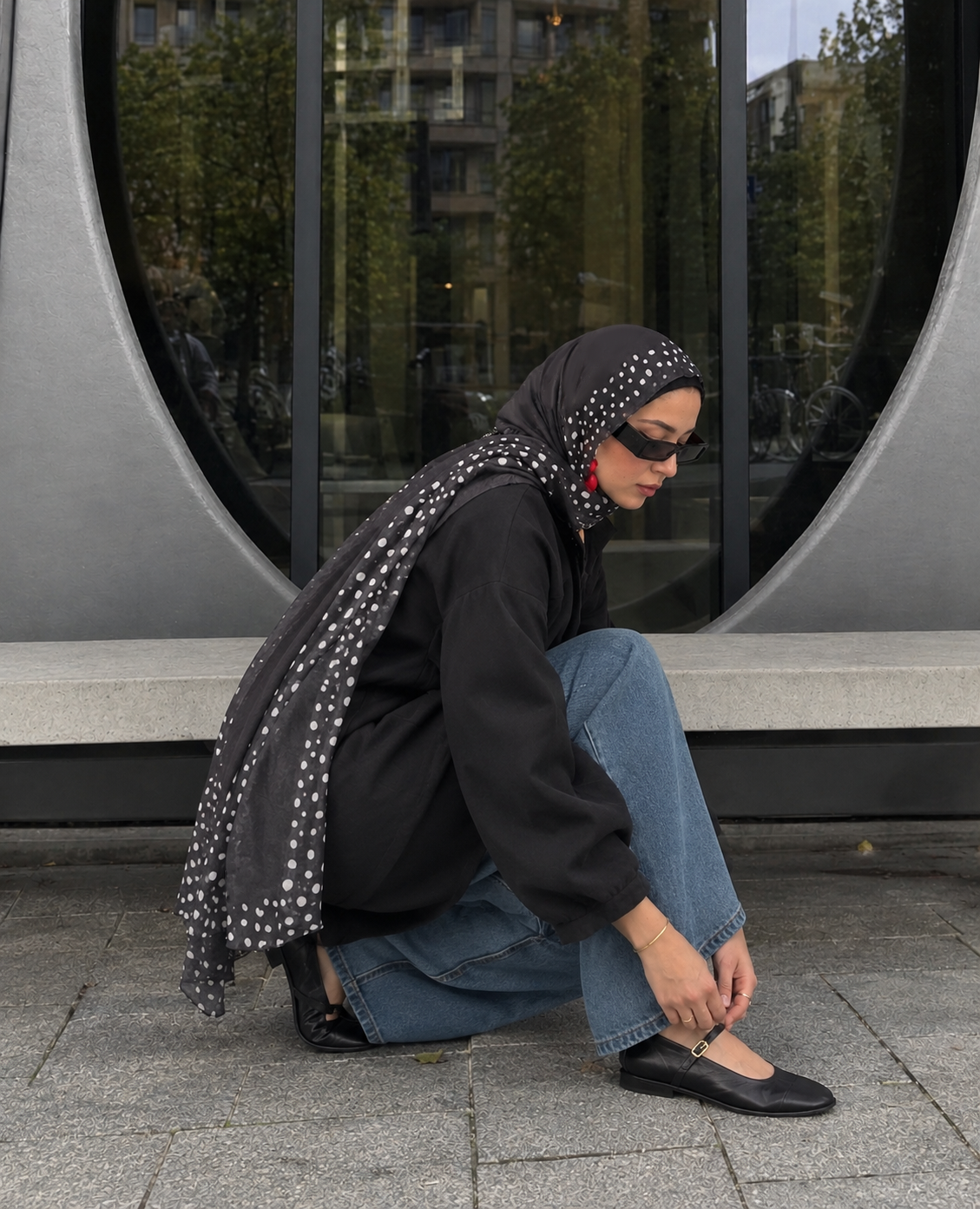 Not so polka- Black